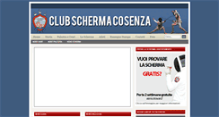 Desktop Screenshot of clubschermacosenza.it